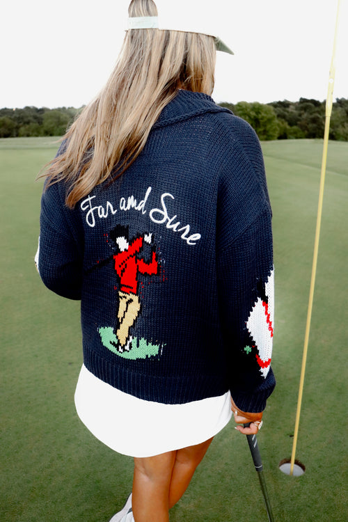 Far & Sure Zip Up Sweater